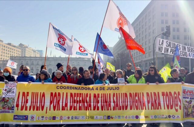 FENATS Nacional se moviliza por la Salud Digna y advierte “abandono” del Gobierno ante recortes en salud pública