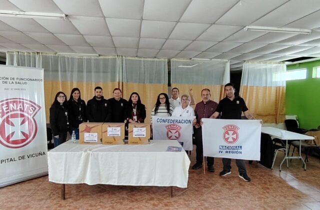 FENATS Nacional entrega ayuda a trabajadores y trabajadoras de la salud damnificados por los temporales en la Región de Coquimbo