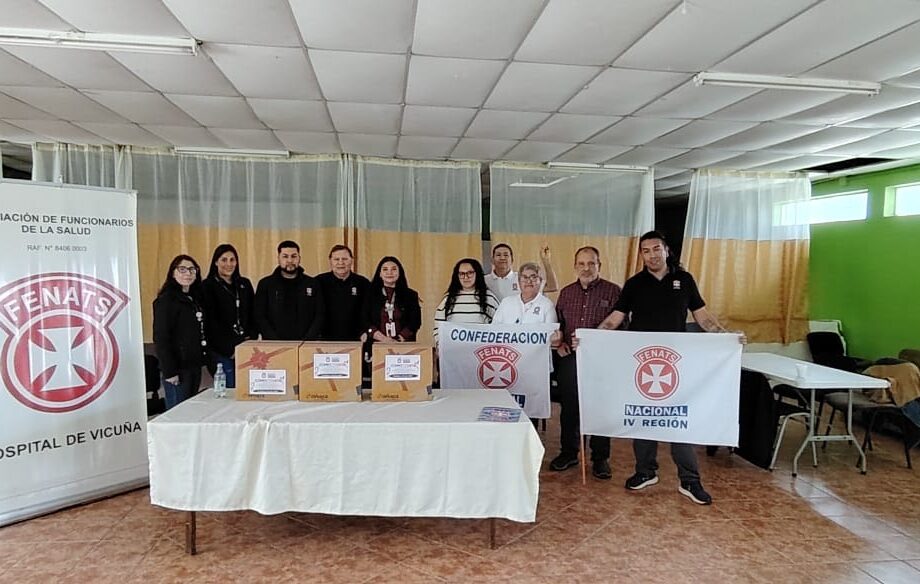 FENATS Nacional entrega ayuda a trabajadores y trabajadoras de la salud damnificados por los temporales en la Región de Coquimbo